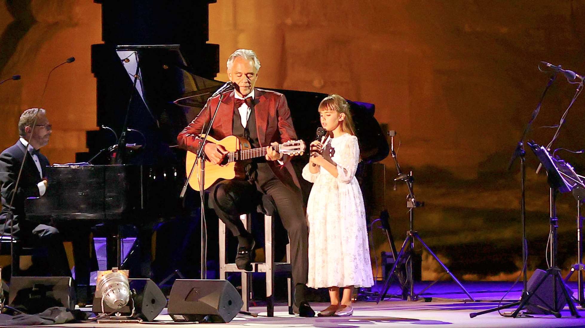 Andrea Bocelli Concert At UNESCO World Heritage Site Hegra