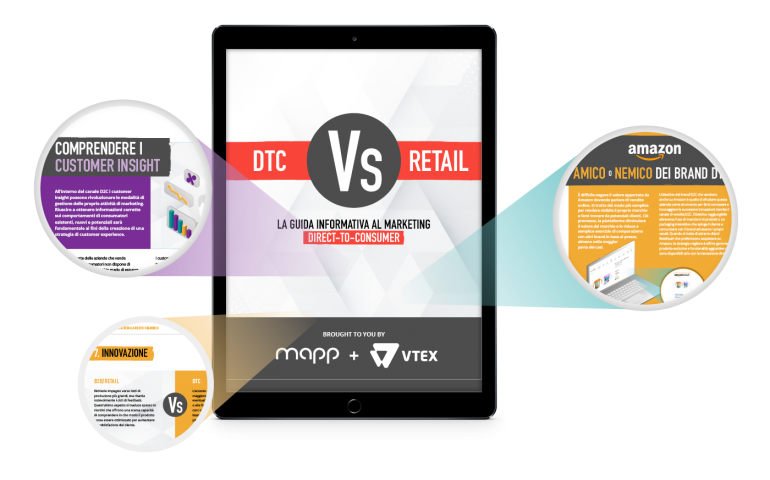 Costruire una strategia Direct-to-Consumer: Mapp e VTEX lanciano una guida interattiva per un marketing DTC di successo  Copy