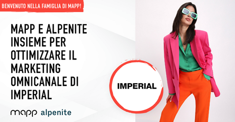 Mapp e Alpenite insieme per ottimizzare il marketing omnicanale di Imperial